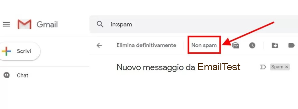 Email in spam